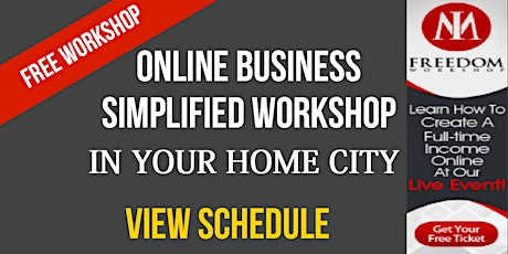 FREE 2H Internet Marketing Workshop in Your Area - Limited Seating primary image