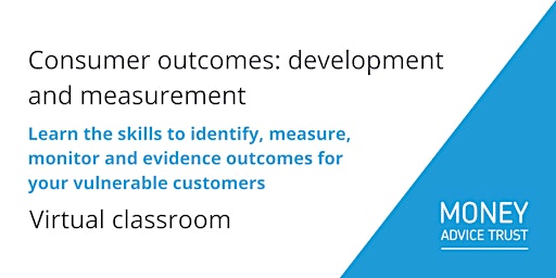 Imagen principal de Consumer outcomes: Development and Measurement