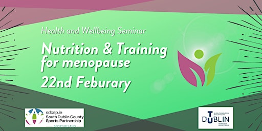 Health and Wellbeing Series - S2:Nutrition & Training for menopause