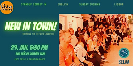 New in Town! Sunday icebreaking comedy!