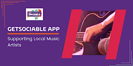 GetSociable App - Supporting Local Music Artists