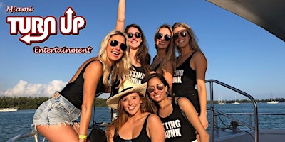 #MIAMI BOOZE CRUISE | #MIAMI BOAT PARTY - Miami Turn Up Party Boat primary image