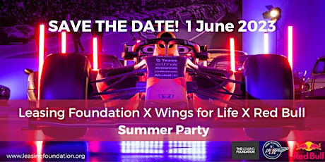 Imagem principal de Leasing Foundation Flagship Asset Finance Summer Party - 1 June 2023