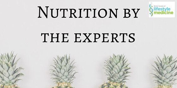 Nutrition by the Experts