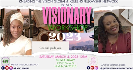 KTV Global & QFN Presents: Visionary Workshop-Hampton Roads