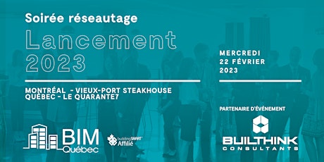 Soirée réseautage de lancement 2023 - Montréal