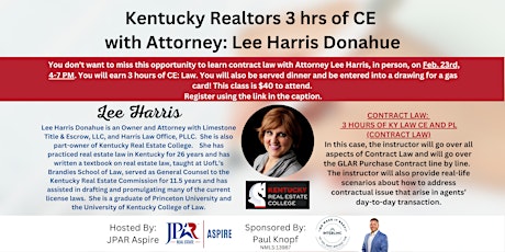 Kentucky Realtors CE: Contract Law
