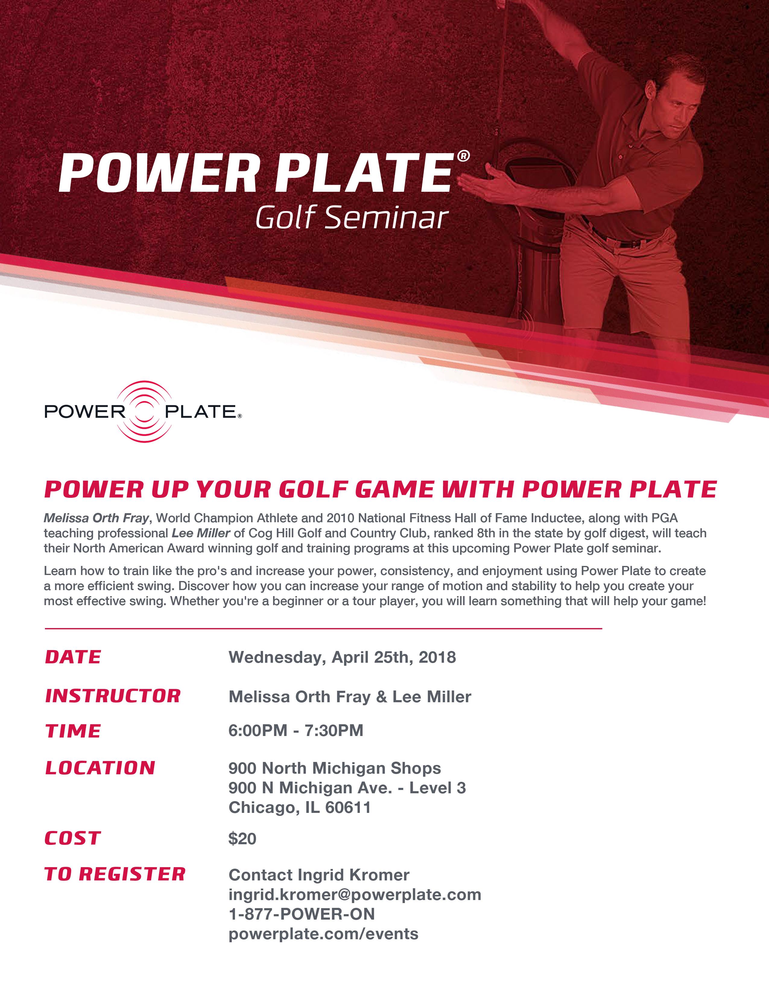 Power Up Your Golf Game with Power Plate