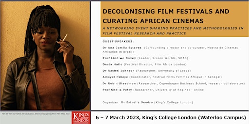 Decolonising Film Festivals and Curating African Cinemas: Networking Event