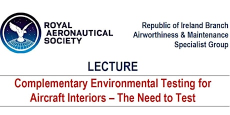 Royal Aeronautical Society Public Lecture