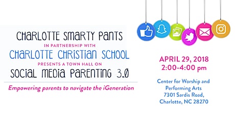 Smarty Town Hall on Social Media Parenting 3.0 primary image