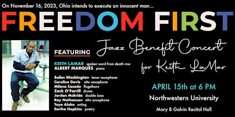 Freedom First: A Jazz Benefit Concert for Keith LaMar - EVANSTON