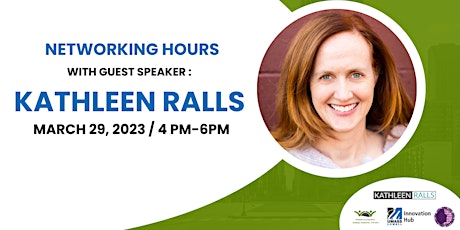 Networking Hours with Guest Speaker : Kathleen Ralls, PhD