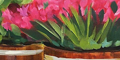 Giant Geraniums Paint Night!- Online