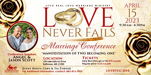 Love Never Fails Marriage Conference 2023