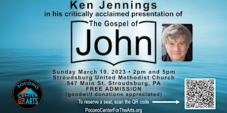March 19th The Gospel of John 5pm Show