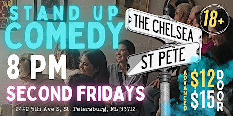 COMEDY at THE CHELSEA- ST PETE