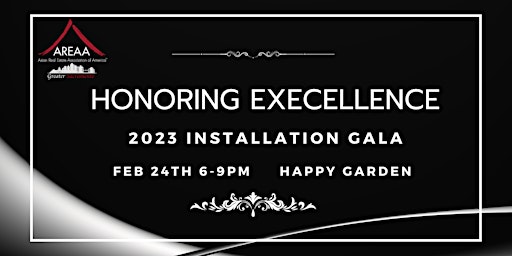 2023 Installation Gala - Honoring Execellence