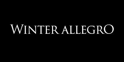 Winter Allegro - Projection Unique