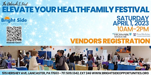 Elevate Your Health Family Festival Vendor Registration