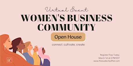 Virtual Open House: Women's  Business Community