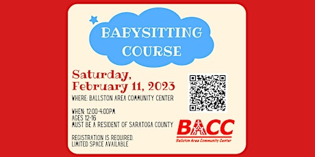 Child & Babysitting Safety Course primary image