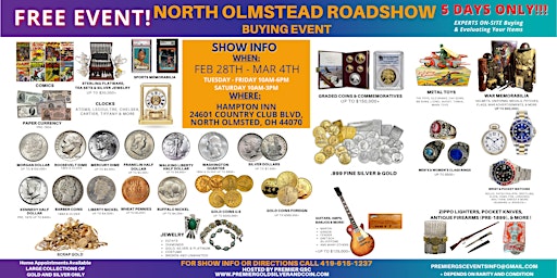 NORTH OLMSTEAD BUYING EVENT - ROADSHOW