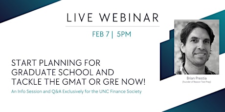 Start Planning for Graduate School and Tackle the GMAT or GRE Now!