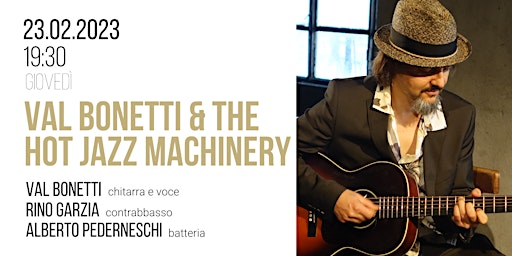 Val Bonetti & The Hot Jazz Machinery | Champagne x Live Music