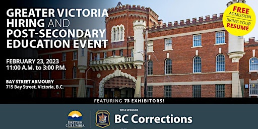 Greater Victoria Hiring and Post-Secondary Education Event