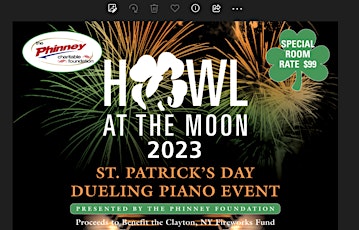 Howl at The Moon Dueling Piano Event-FRIDAY