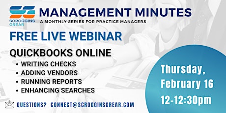 Management Minutes - QuickBooks Online