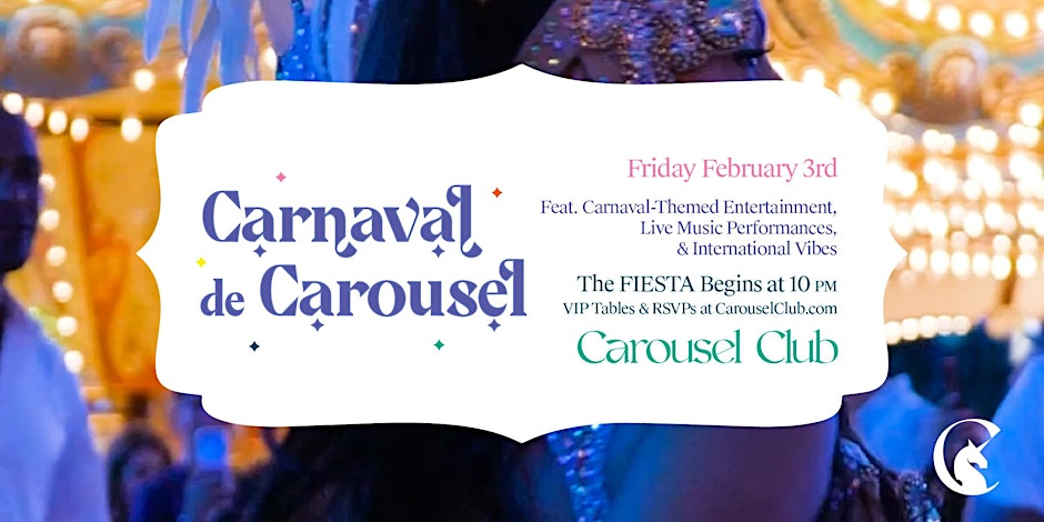 Carnaval de Carousel at Carousel Club - Gulfstream Park Hallandale Beach 