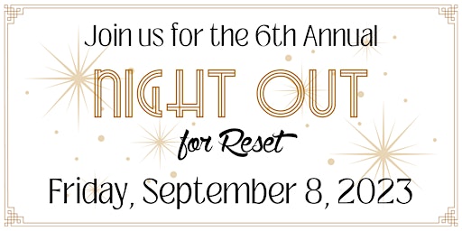 6th Annual Night Out for Reset Casino Night