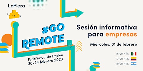 Imagen principal de Sesión Informativa para Empresas #GoRemote