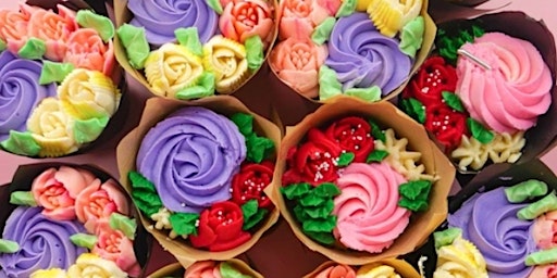 Mother's Day Cupcake Bouquet Class | Learn Professional Skills primary image