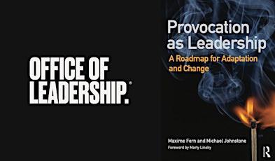 Provocation as Leadership book launch