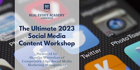 Virtual Event - The Ultimate 2023 Social Media Content Workshop