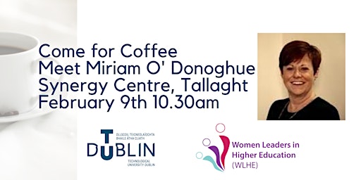 Come for Coffee - Meet Miriam O'Donoghue