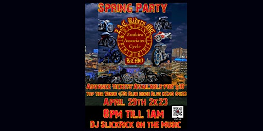 ZAC RIDERS KCMO Chapter Spring Party 2K23