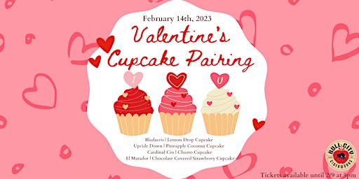 Valentine's Day Cupcake & Cider Pairing