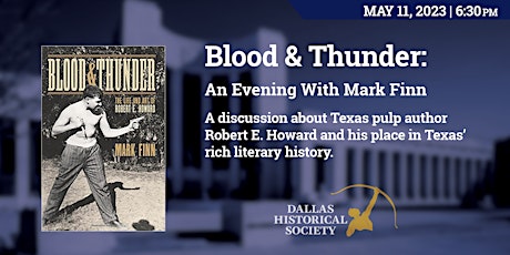 Blood and Thunder: An Evening With Mark Finn