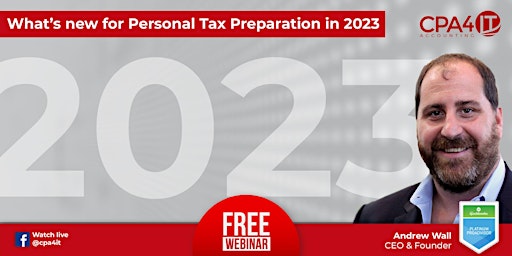 What’s new for Personal Tax Preparation in 2023