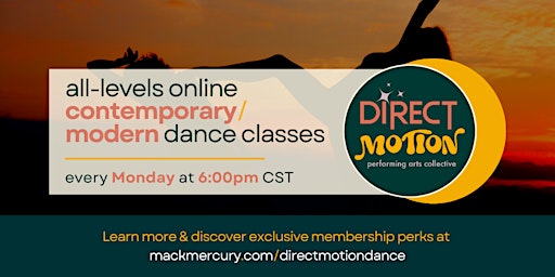 All-levels Modern/Contemporary Dance Class