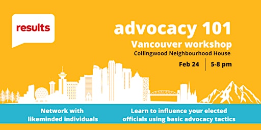 Advocacy 101 - Vancouver