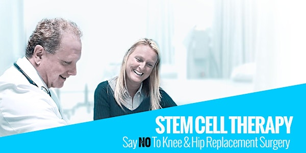 Free Stem Cell Seminar: Lunch and Learn With Us. Therapies for Joint and Back Pain