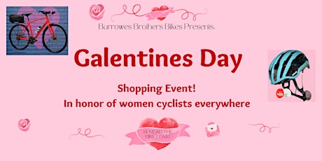 Galentines CyclingShopping Event