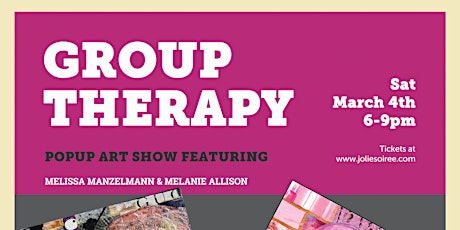 Group Therapy Popup Art Show