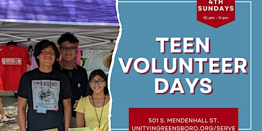 Teen Volunteer Days primary image
