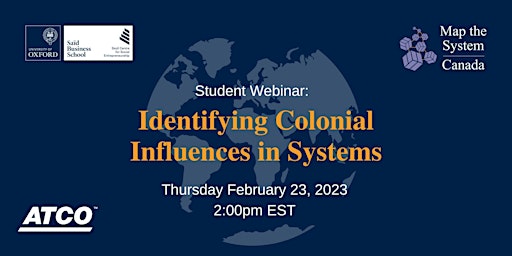 Map the System Canada 2023: Identifying Colonial Influences in Systems
